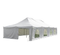 ¿Cómo evaluar el rendimiento a prueba de agua y viento de Party Tent en clima lluvioso o ventoso?