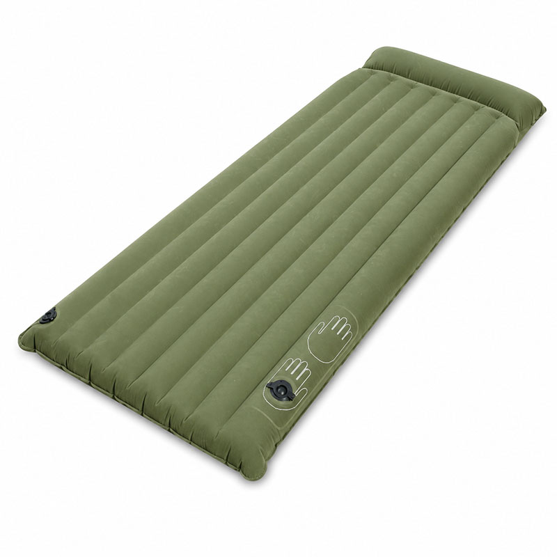 Colchón inflable flocado