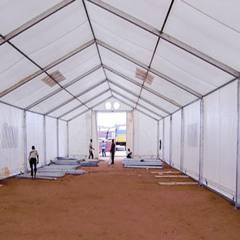 Unidad de almacenamiento móvil (MSU) de almacenamiento flexible y duradero, estándar IFRC/ICRC/WFP/IOM de 10x32m