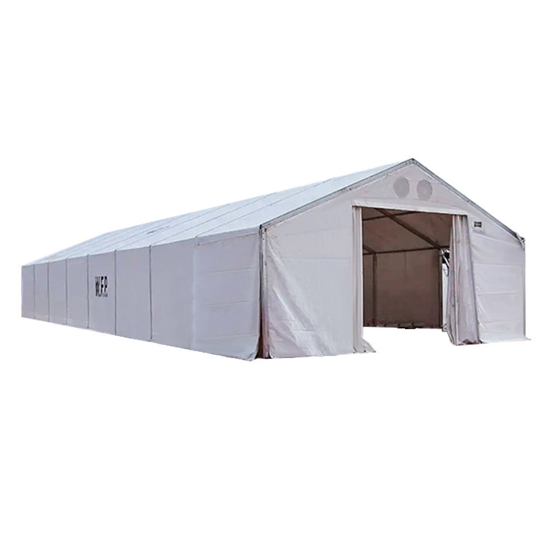 Unidad de almacenamiento móvil (MSU) de almacenamiento flexible y duradero, estándar IFRC/ICRC/WFP/IOM de 10x32m