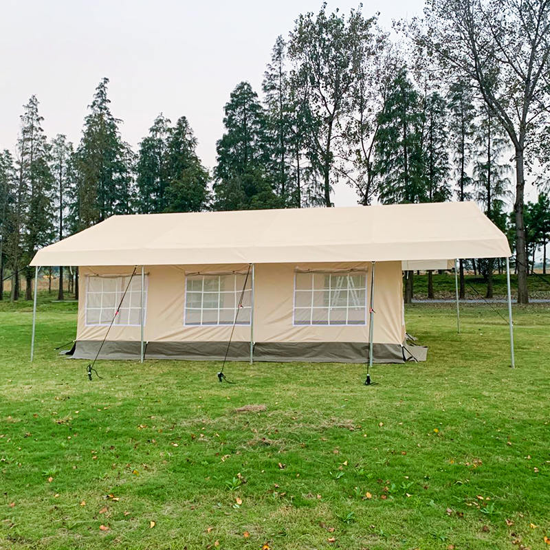 Refugio privado breve de alivio estándar UNSOS para 10 personas