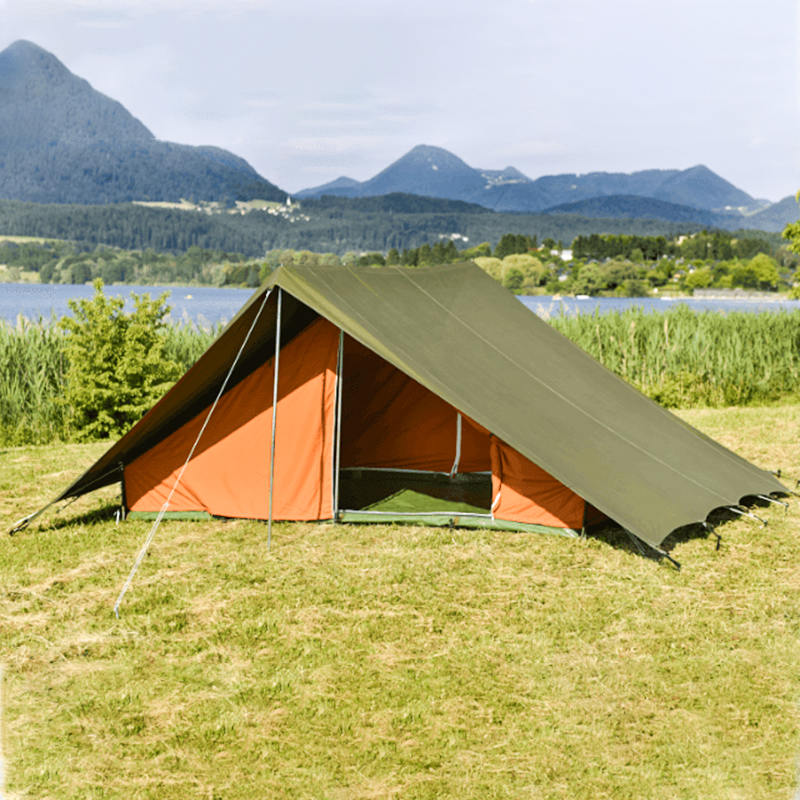 Carpa Scout Tradicional de Lona de 5.2x5.5m para 8 Personas