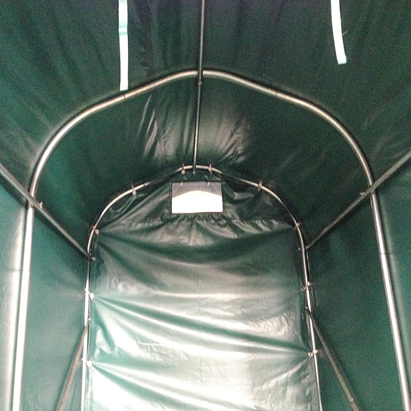 Carpa de Almacenaje Portátil para Motocicleta PVC 1.6x2.4m