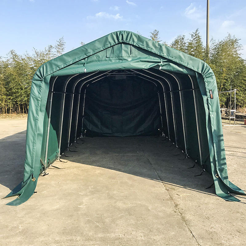 Garaje y Refugio Portátil Impermeable PVC 3.3x6 (11