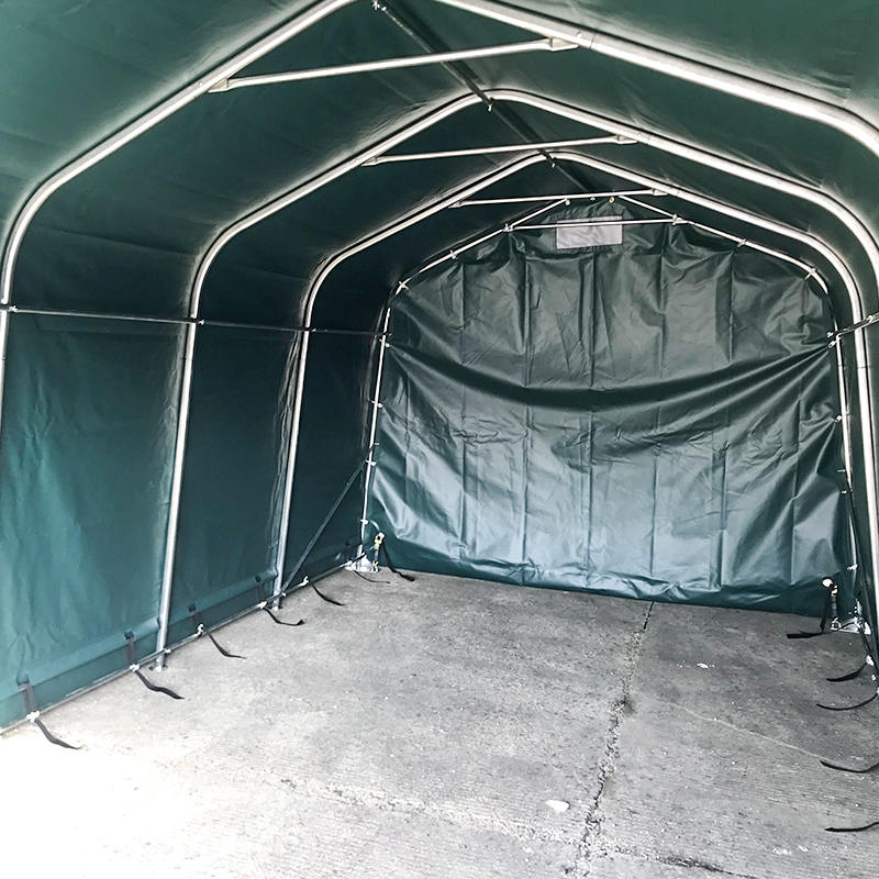 Garaje y Refugio Portátil Impermeable PVC 3.3x6 (11