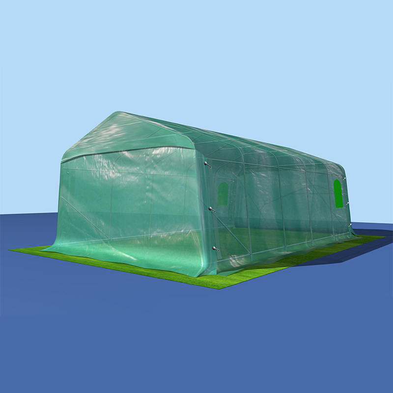 Refugio Temporal de Garaje Económico PVC Verde 3.3x6.1m (11