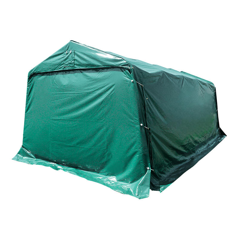 Refugio Temporal de Garaje Económico PVC Verde 3.3x6.1m (11