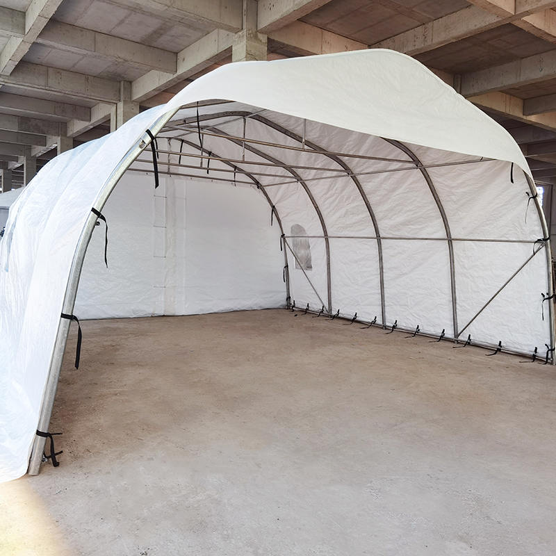 Gran Refugio de Garaje Portátil Doble PVC 5.6x6.1m (18