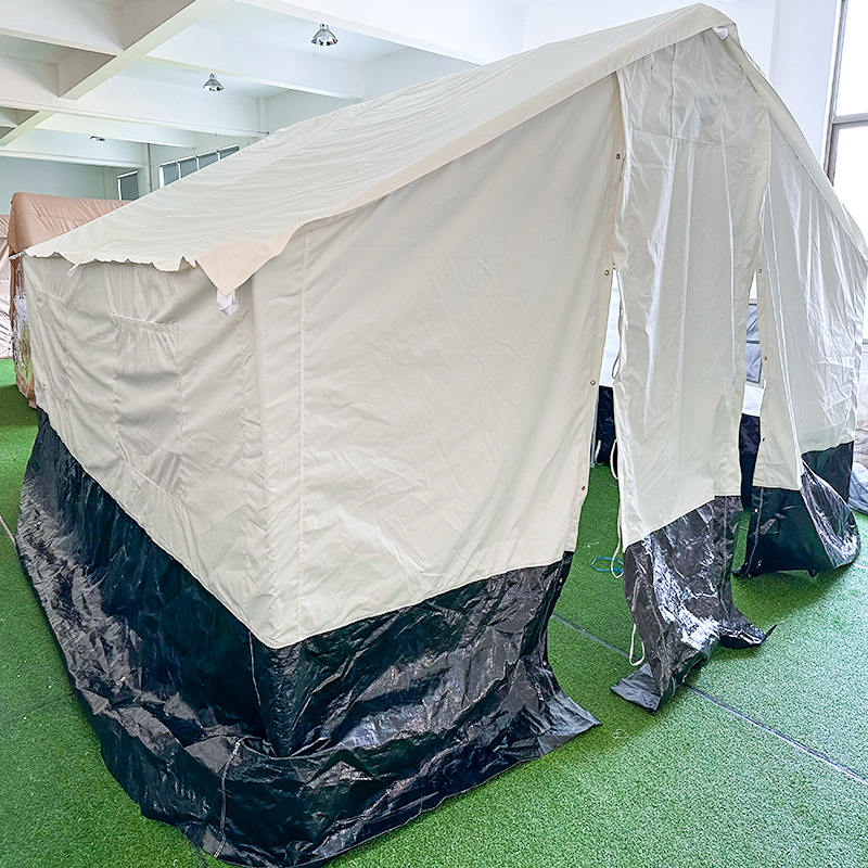 ICRC IFRC ACNUR Estándar de 5 personas Doble Tienda Familia Doble Plegable para todo clima