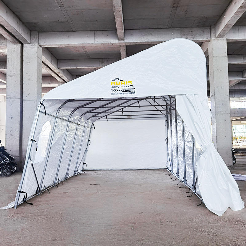 Carpa de Garaje Temporal y Refugio PE 3.2x6.1m (10.6