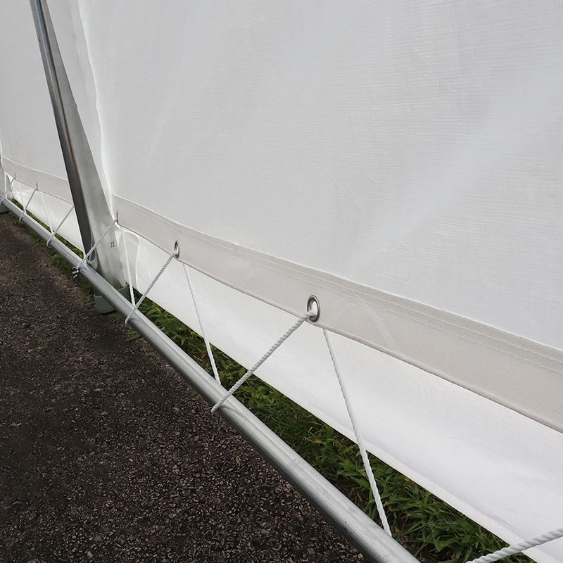 Cobertizo Portátil para Coche PE Doble 6x6m (20