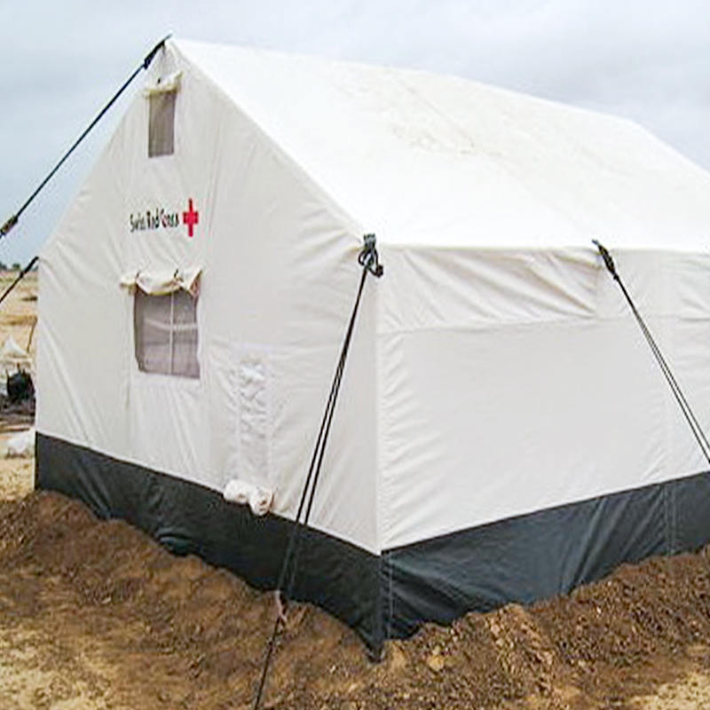 ICRC IFRC ACNUR Estándar de 5 personas Doble Tienda Familia Doble Plegable para todo clima