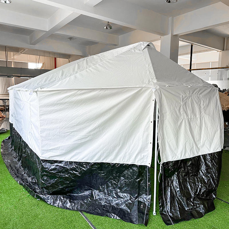 ICRC IFRC ACNUR Estándar de 5 personas Doble Tienda Familia Doble Plegable para todo clima
