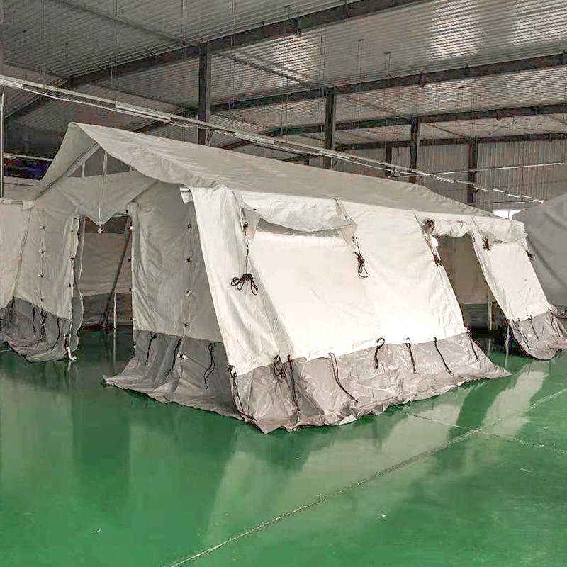 Tienda multifuncional estándar MSF/ICRC/IFRC de 45m², utilizada para educación, oficina, clínica