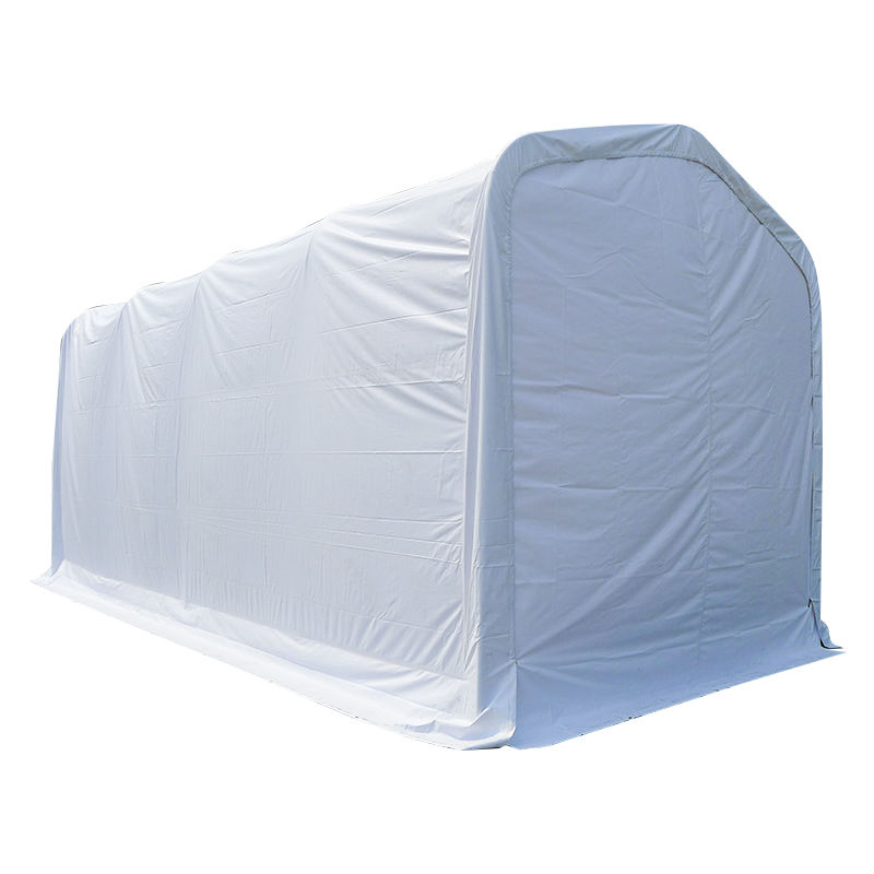 Carpa de Almacén Portátil PVC con Altura Lateral de 2.6m 6X6m