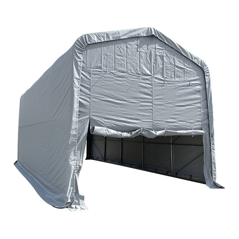 Carpa de Almacén Exterior con Altura Lateral de 4m 5X10 para Almacenaje Flexible