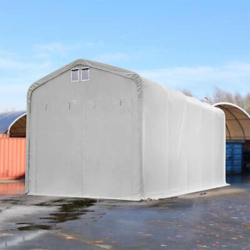 Carpa de Almacén Exterior con Altura Lateral de 4m 5X10 para Almacenaje Flexible