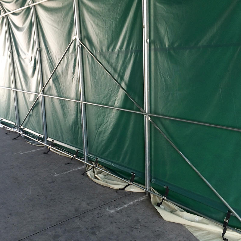 Carpas de Almacén Industrial Resistente a Alta Temperatura 6X12 Altura Lateral 2.6m