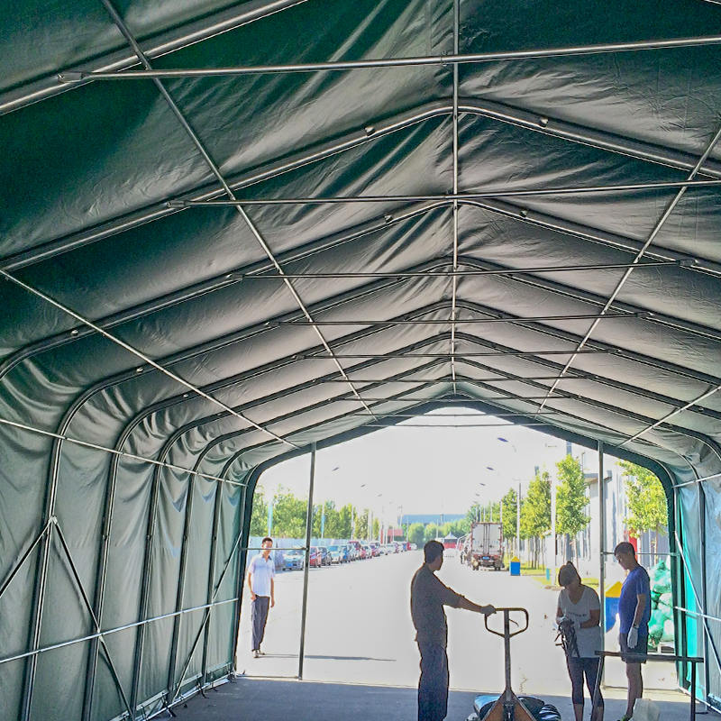 Carpas de Almacén Industrial Resistente a Alta Temperatura 6X12 Altura Lateral 2.6m