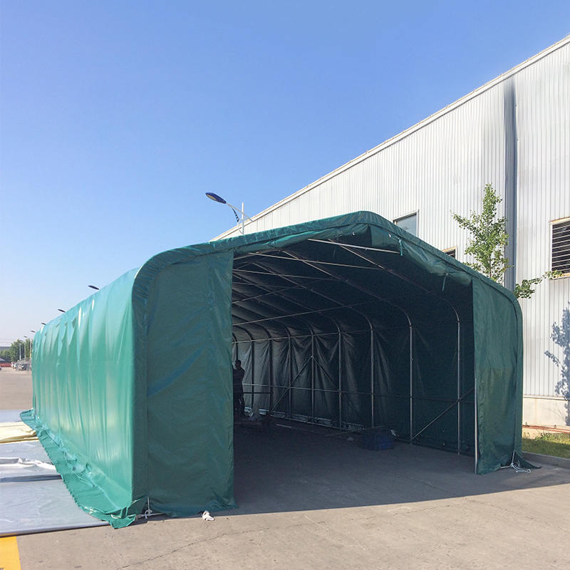 Carpas de Almacén Industrial Resistente a Alta Temperatura 6X12 Altura Lateral 2.6m