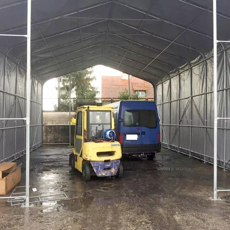 Carpa de Almacén Sombra UV Resistente 8X12 Altura Lateral 4m