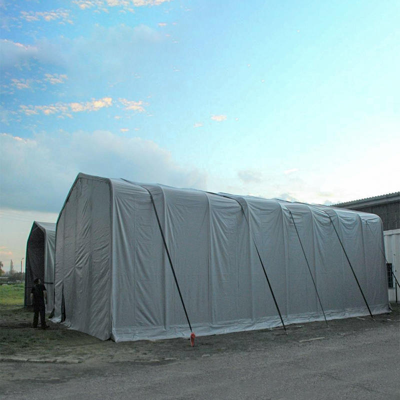 Carpa de Almacén Sombra UV Resistente 8X12 Altura Lateral 4m