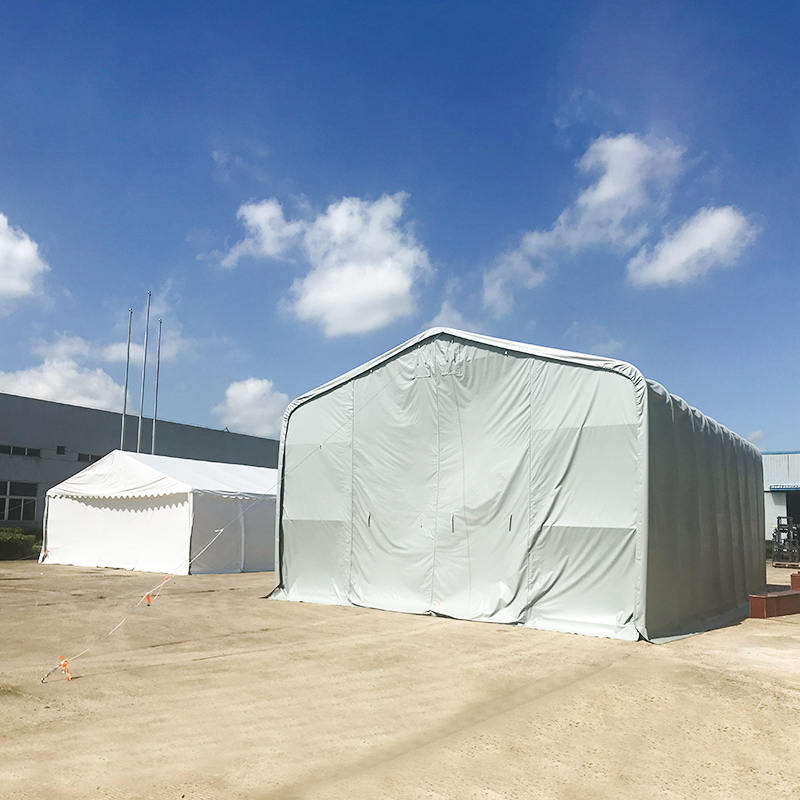 Carpa de Almacén Sombra UV Resistente 8X12 Altura Lateral 4m