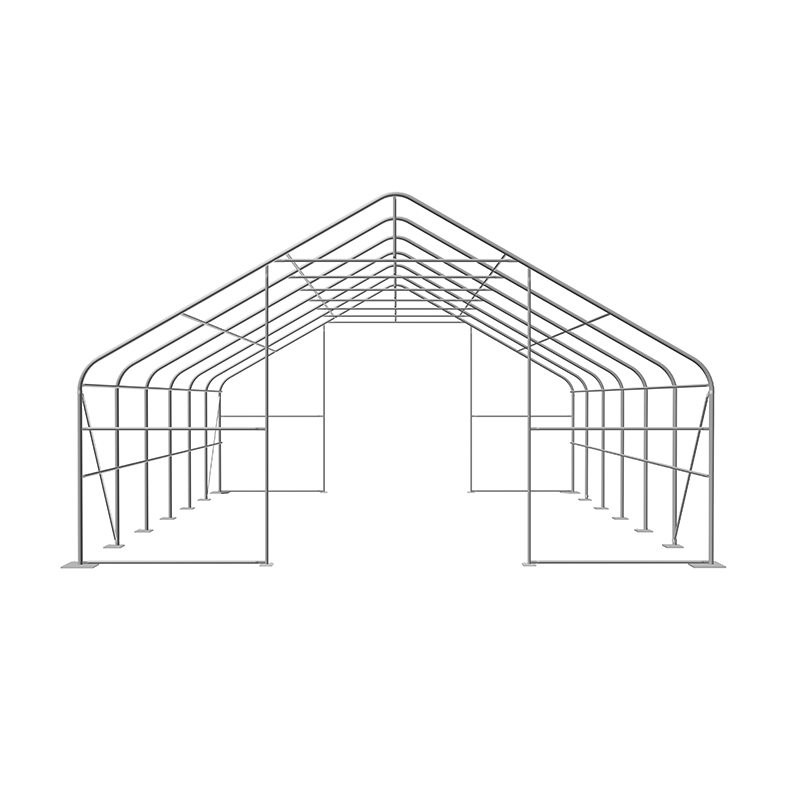 Carpa de Almacén PVC Verde Resistente 10X12m-3m