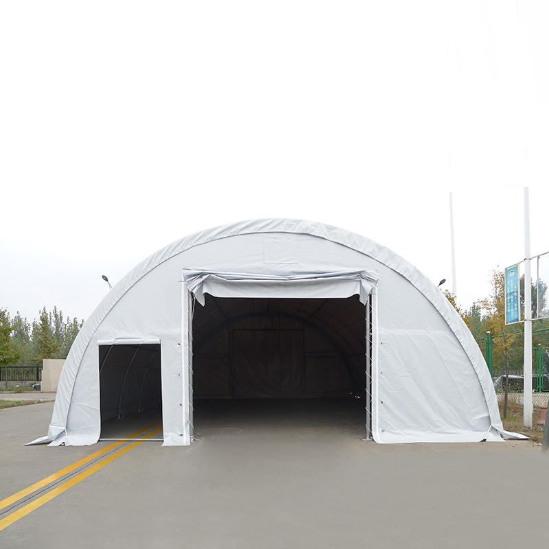 Carpa de Almacenamiento Arqueada 9x12m con Arco Redondeado Altura 4.5m