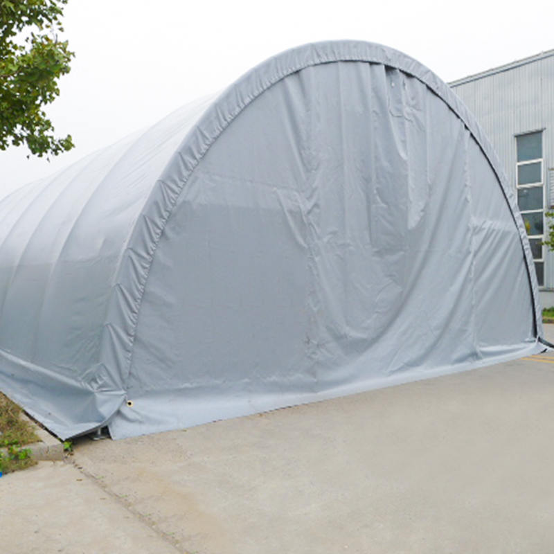 Carpa de Almacenamiento Arqueada 9x12m con Arco Redondeado Altura 4.5m