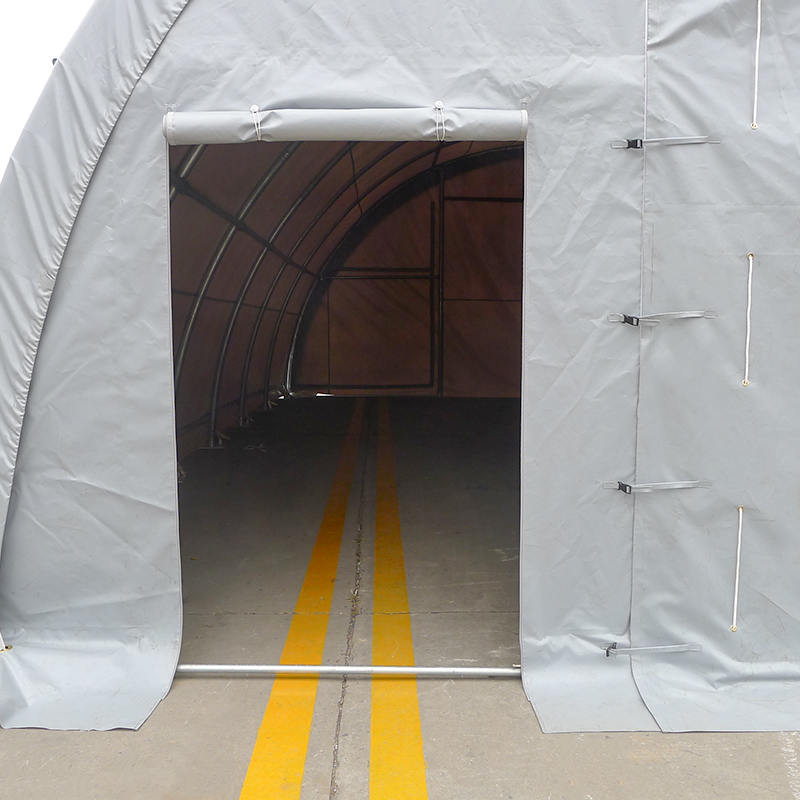 Carpa de Almacenamiento Arqueada 9x12m con Arco Redondeado Altura 4.5m