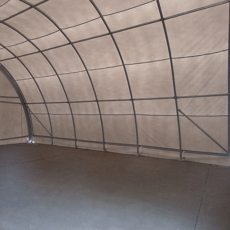 Carpa de Almacenamiento Arqueada 9x12m con Arco Redondeado Altura 4.5m