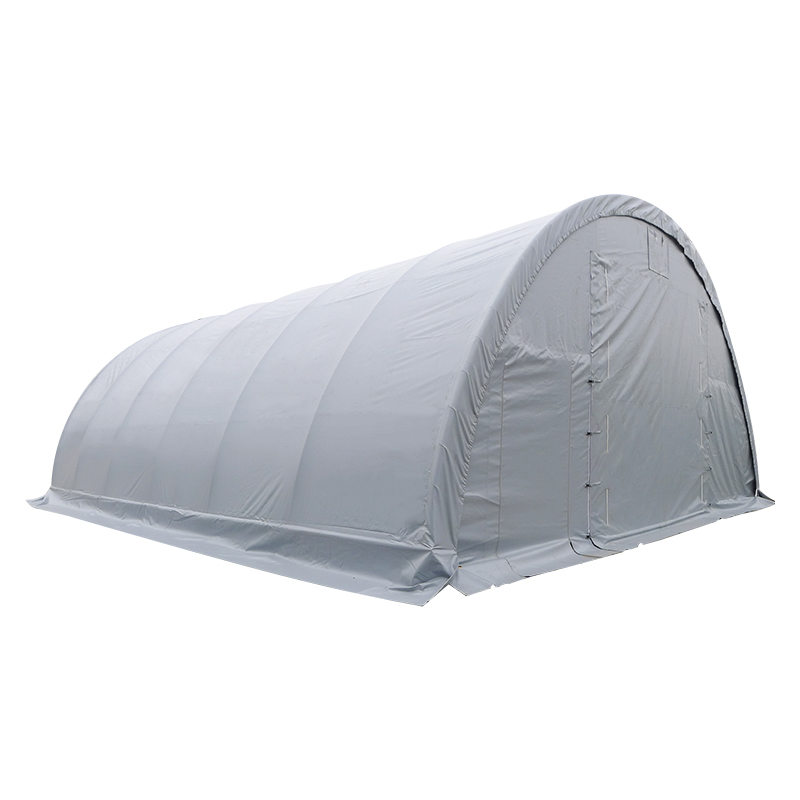 Carpa de Almacenamiento Arqueada 9x12m con Arco Redondeado Altura 4.5m
