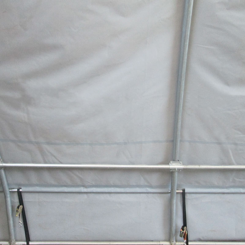 Carpa de Almacenamiento Arqueada Flechada 9x12m, Sala de Carpa Semicircular