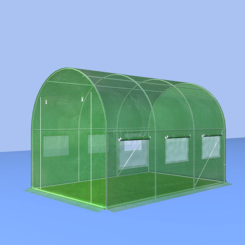 Túneles Pequeños de Polietileno para Jardines 2x3x2m