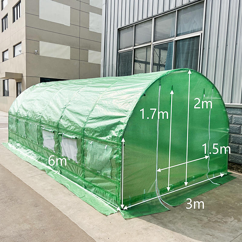 Invernadero & Polytunnel Redondo Weatherguard 3x6x2m