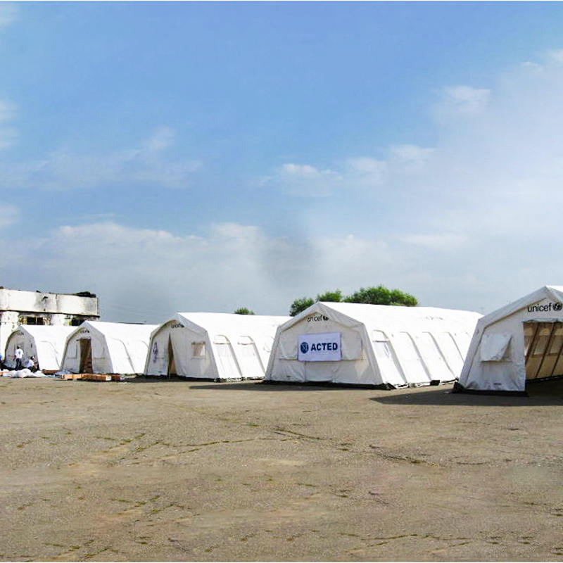 Tienda multifuncional Huggy estándar UNICEF de 24m²