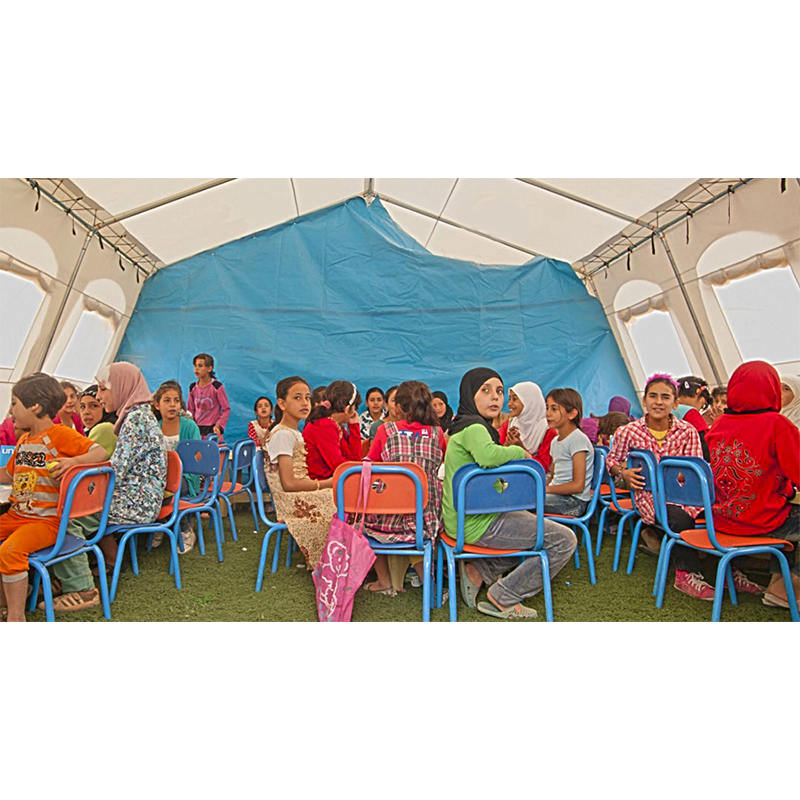 Tienda multifuncional Huggy estándar UNICEF de 24m²