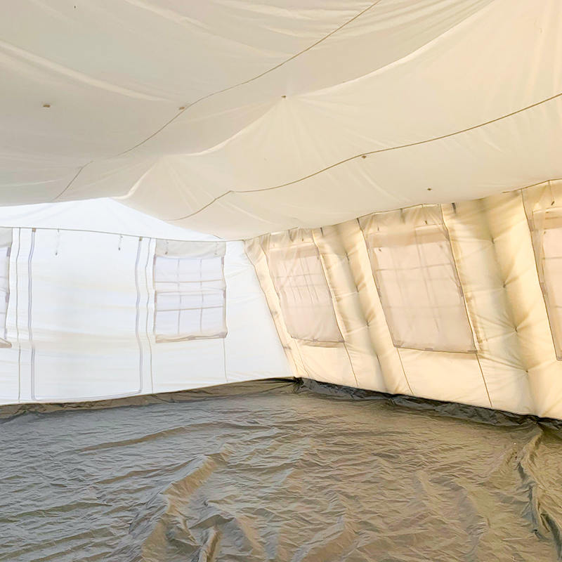 Tienda multifuncional Huggy resistente al fuego estándar UNICEF de 42m²