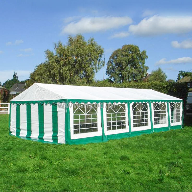 Carpa de Fiesta Económica 5x10m Blanca de PVC