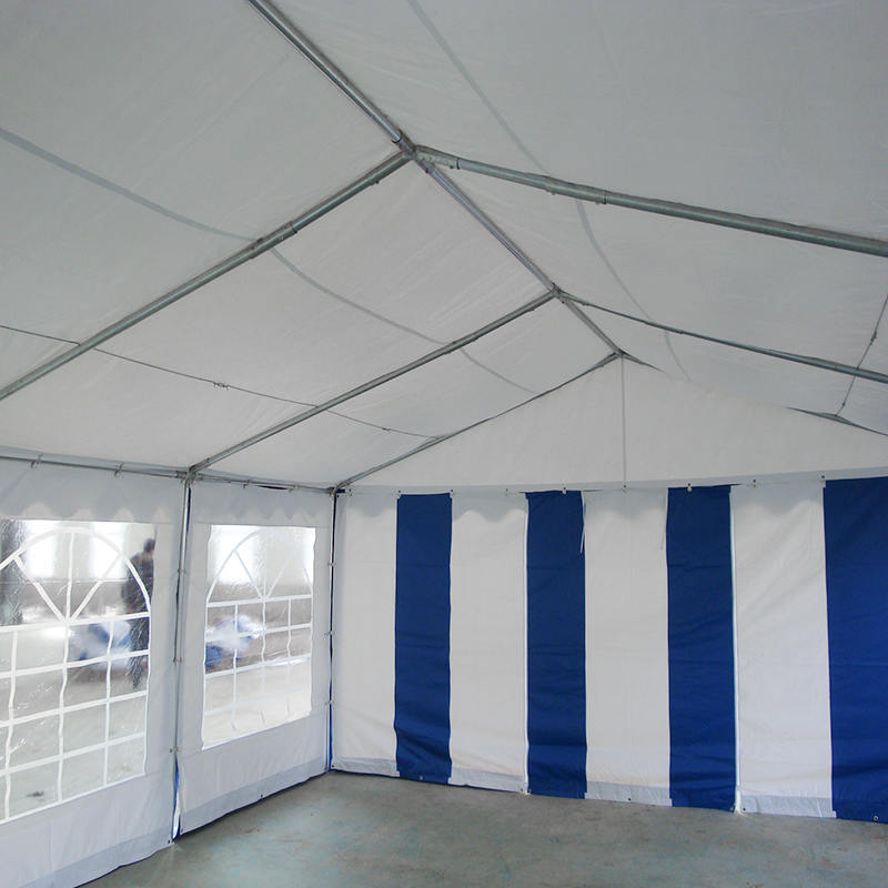 Carpa de Fiesta Económica 5x10m Blanca de PVC