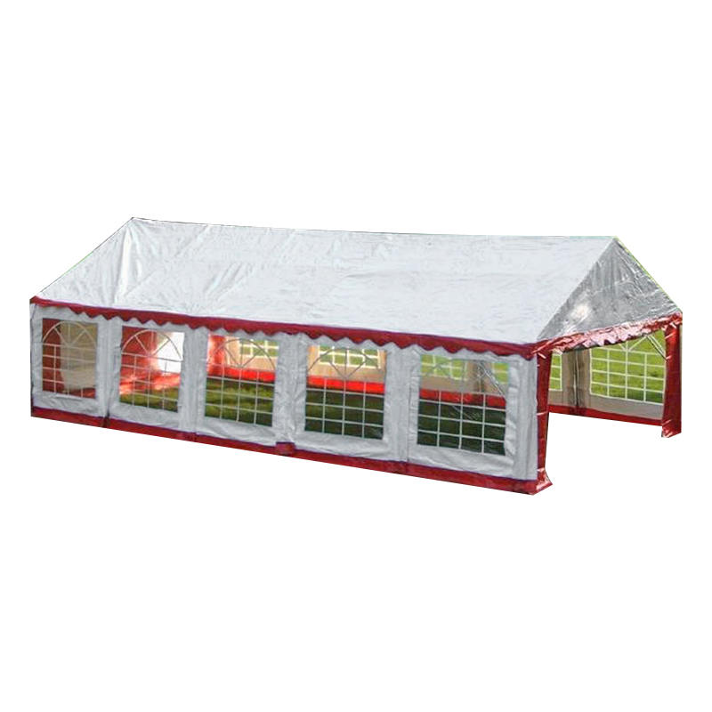 Carpa de Fiesta Económica 5x10m Blanca de PVC