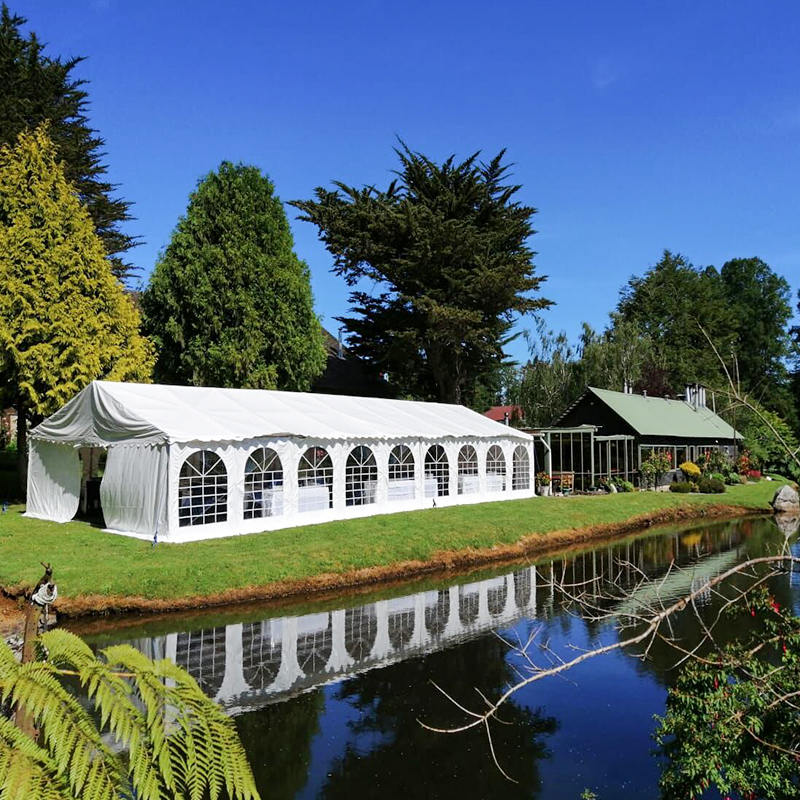 Carpa Modular PVC 8x18m para Grandes Eventos