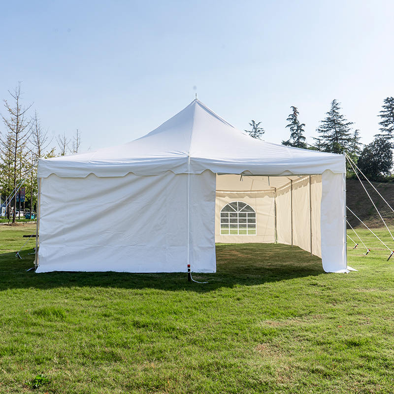 Carpa de Poste Blanca PVC 20