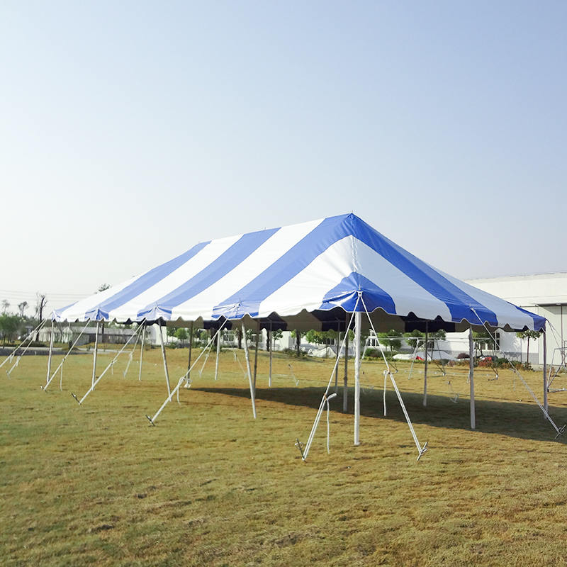 Tienda de poste de fiesta de PVC impermeable tradicional de 5x10m