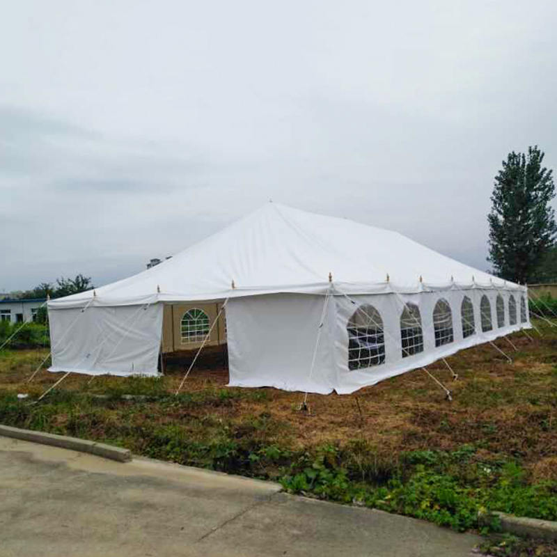 9x18m Tienda de poste de servicio pesado de PVC tradicional