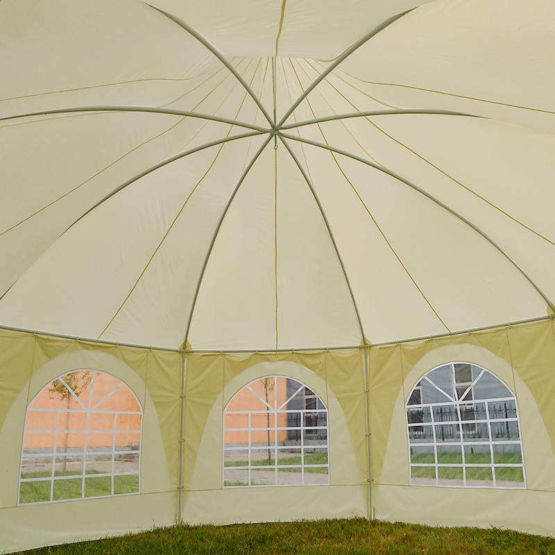 Carpa Pabellón Octagonal Tradicional 6x6m para Jardín