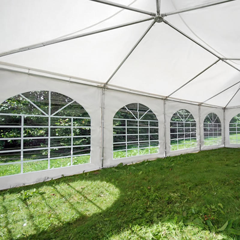 Carpa Pabellón Pagoda Doble Cúpula 4x8-2.3m para Fiesta Exterior