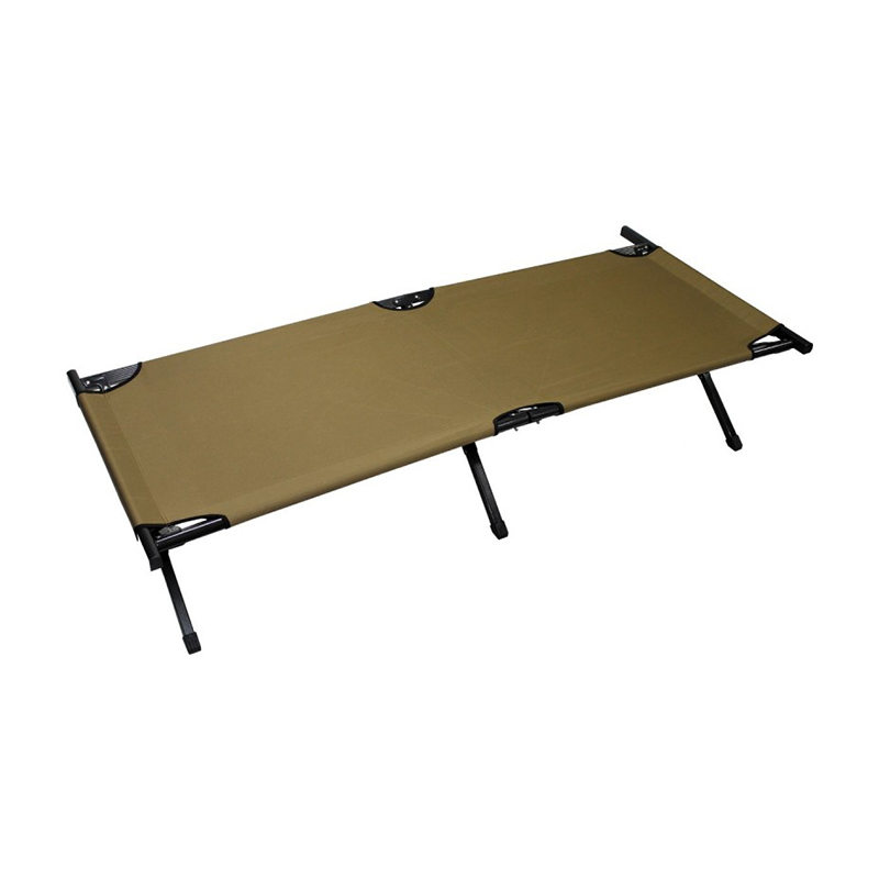 Cama de campo plegable de aluminio
