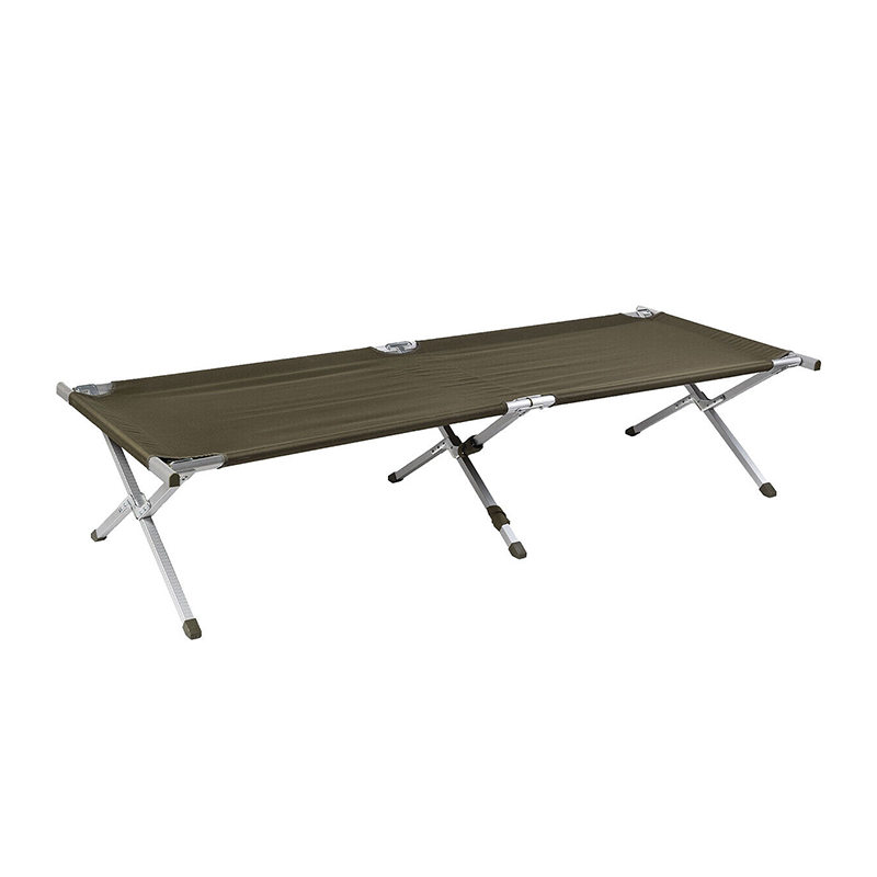 Cama de campo plegable de aluminio